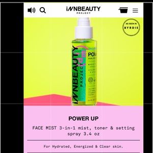 Innbeauty Powerup Face Mist Full Size Brand New